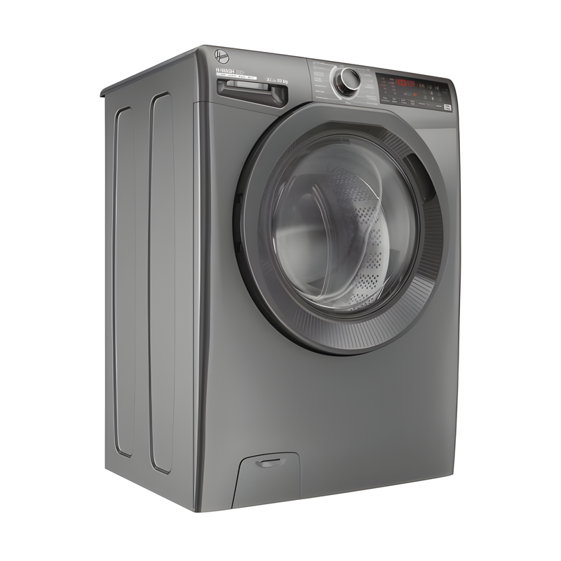 Hoover H3WPS4106TRR6-80 - Grey Freestanding 10KG Washing Machine - 1400 RPM - A energy