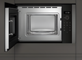 Neff HLAWD23G0B - Grey Built in Electric Microwave - Hydrolytic cleaning