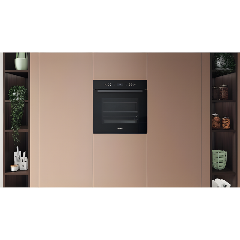 Hotpoint HOI68CT0SBUK - Black Built-In Single Oven - 73L - A+ Energy
