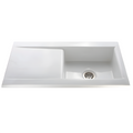 CDA KC73WH - White Sink