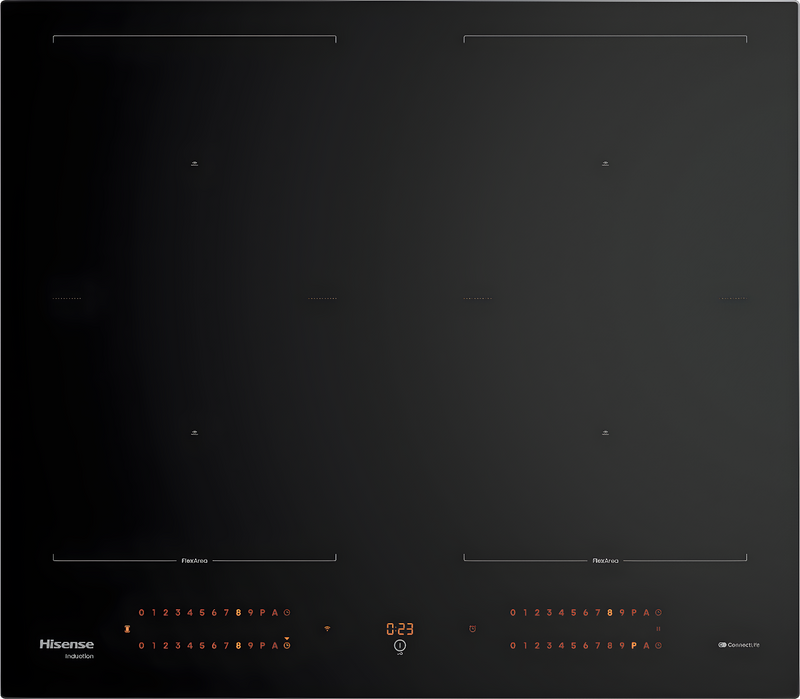 Hisense HI6443BSCWF - Black 60cm Induction Hob - 4 Cooking Zones