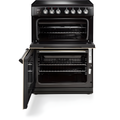 Rangemaster CLA60ECBL/C - Black Ceramic Electric Cooker - 69/39L Capacity - A Energy Rating