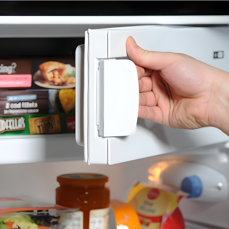 Statesman R155B - Black Undercounter Fridge - F energy -Icebox