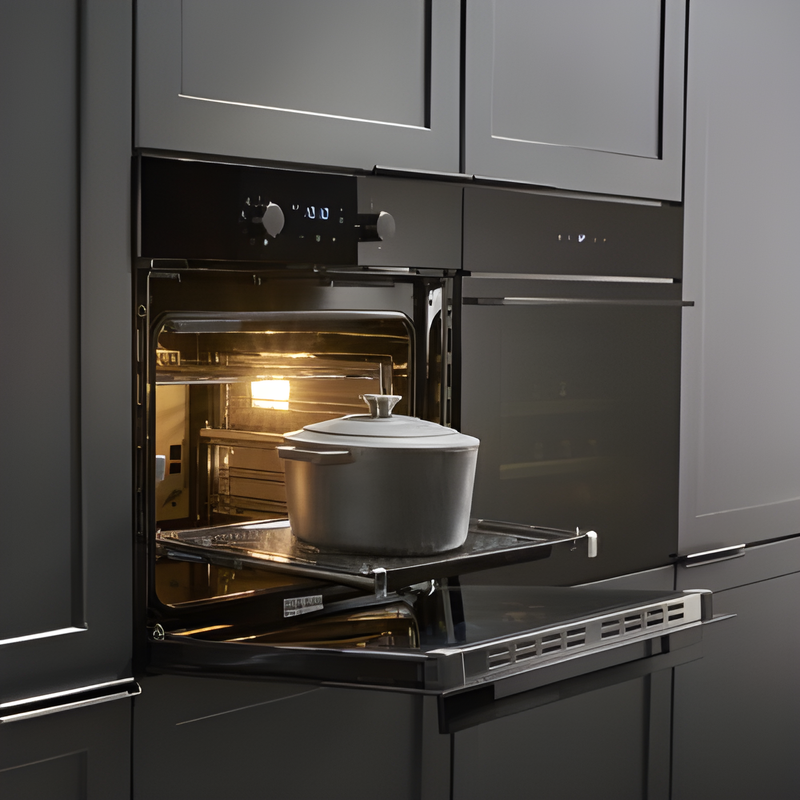 Caple C2225BG - Glass Single Oven - 67 Litres - A energy