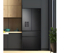 HISENSE RF540N4WFE - Black Stainless Steel American Fridge Freezer - 302L Fridge/178L Freezer - E Energy Rating