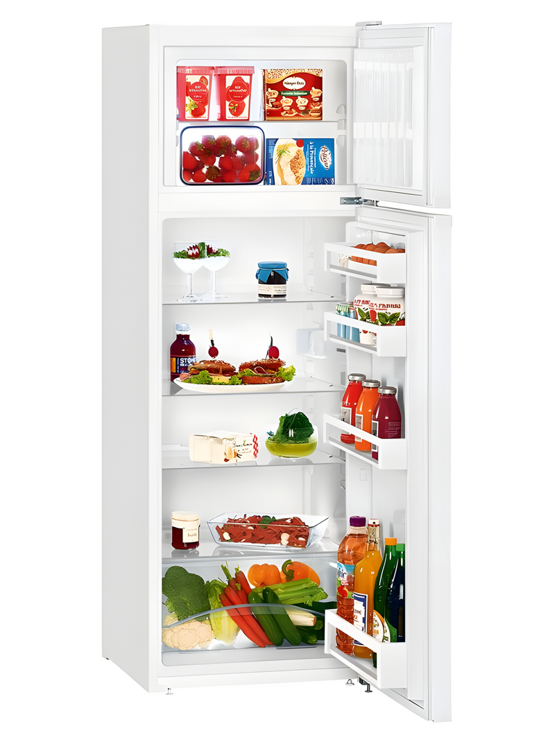 Liebherr CTE2931 - White Freestanding 80/20 Fridge Freezer - E energy