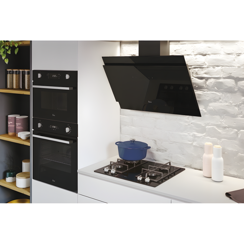 Hoover HDG9DCH3B - Black 90cm Chimney Cooker Hood - 678 m³/h - A++ Energy
