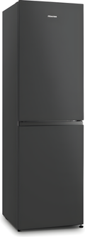 Hisense RB327N4ABD - Black/Stainless Steel Fridge Freezer - 55cm 50/50 Total No Frost - D Energy