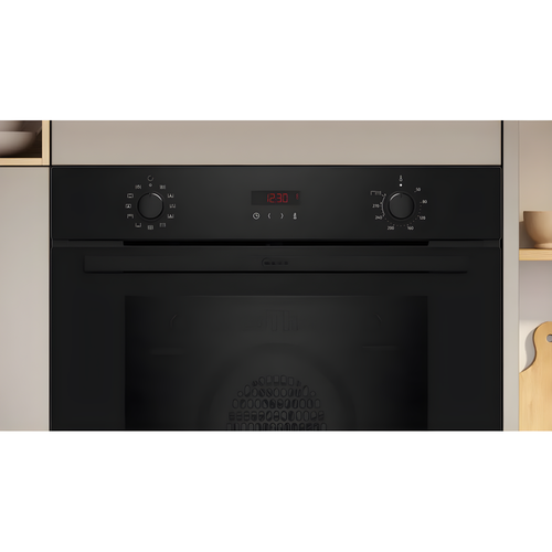 Neff B2DCG7AK3B - Black Single Oven - 71L - A+ Energy