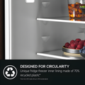AEG NSC7C181DS - White 248L 70/30 Integrated Fridge Freezer - Frost Free - D Energy