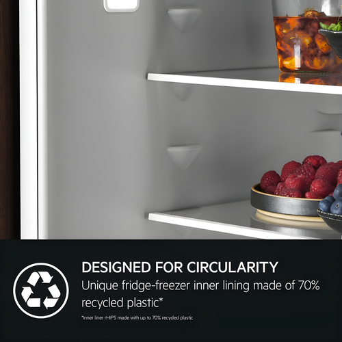 AEG NSC7C181DS - White 248L 70/30 Integrated Fridge Freezer - Frost Free - D Energy