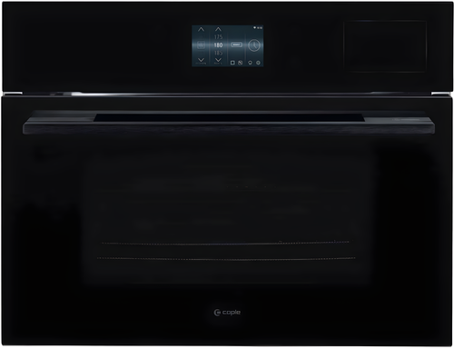 Caple CMS260BG - Black Glass 40L Built-In Steam Combi Oven - Touch Controls - Internet Connected