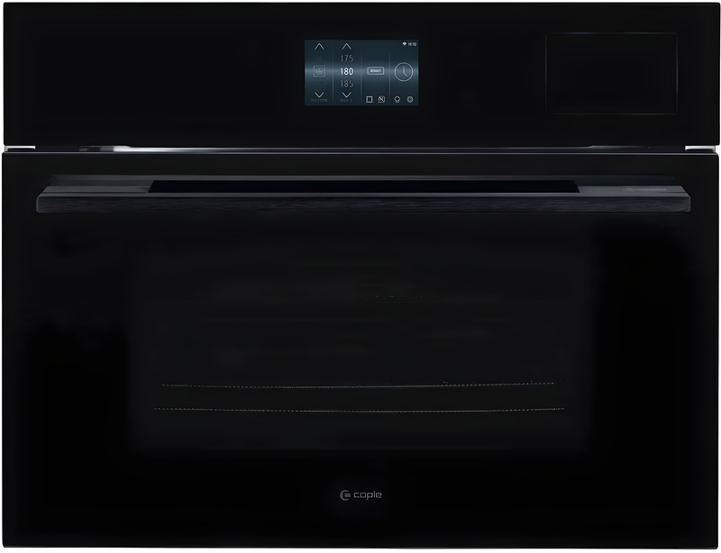 Caple CMS260BG - Black Glass 40L Built-In Steam Combi Oven - Touch Controls - Internet Connected