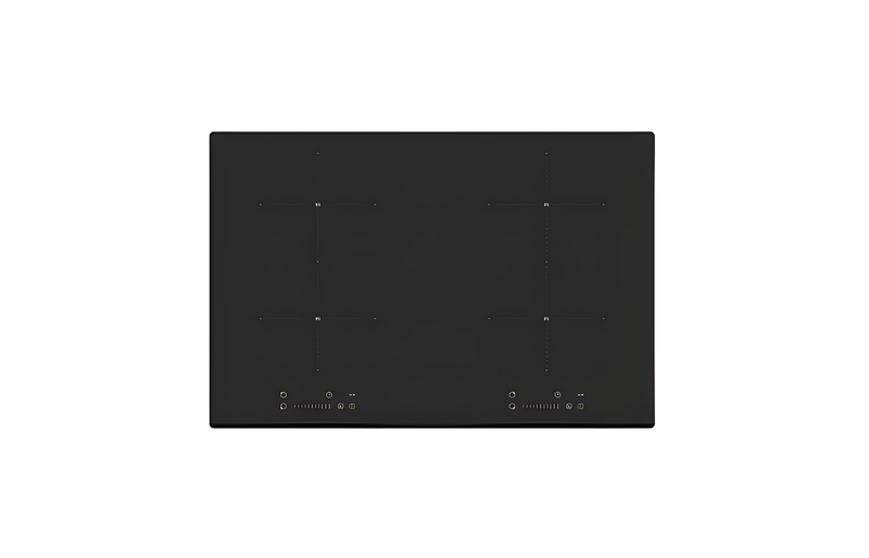 Teknix BITK278IHS - Black Glass Induction Hob - 4 Zones