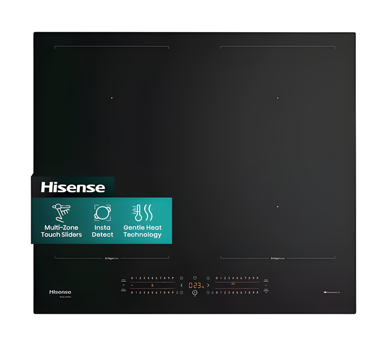 Hisense Hi6 HI6442BSCWF - Black Electric Induction Hob - 4 Cooking Zones