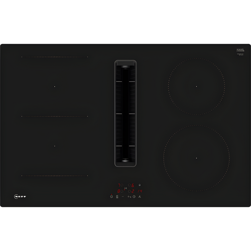 Neff V58NBS1L0 - Black 4 Zone Venting Hob - B energy