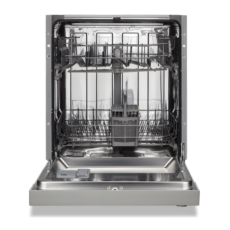 Montpellier MDI655X - Stainless steel Semi Integrated Dishwasher - E energy