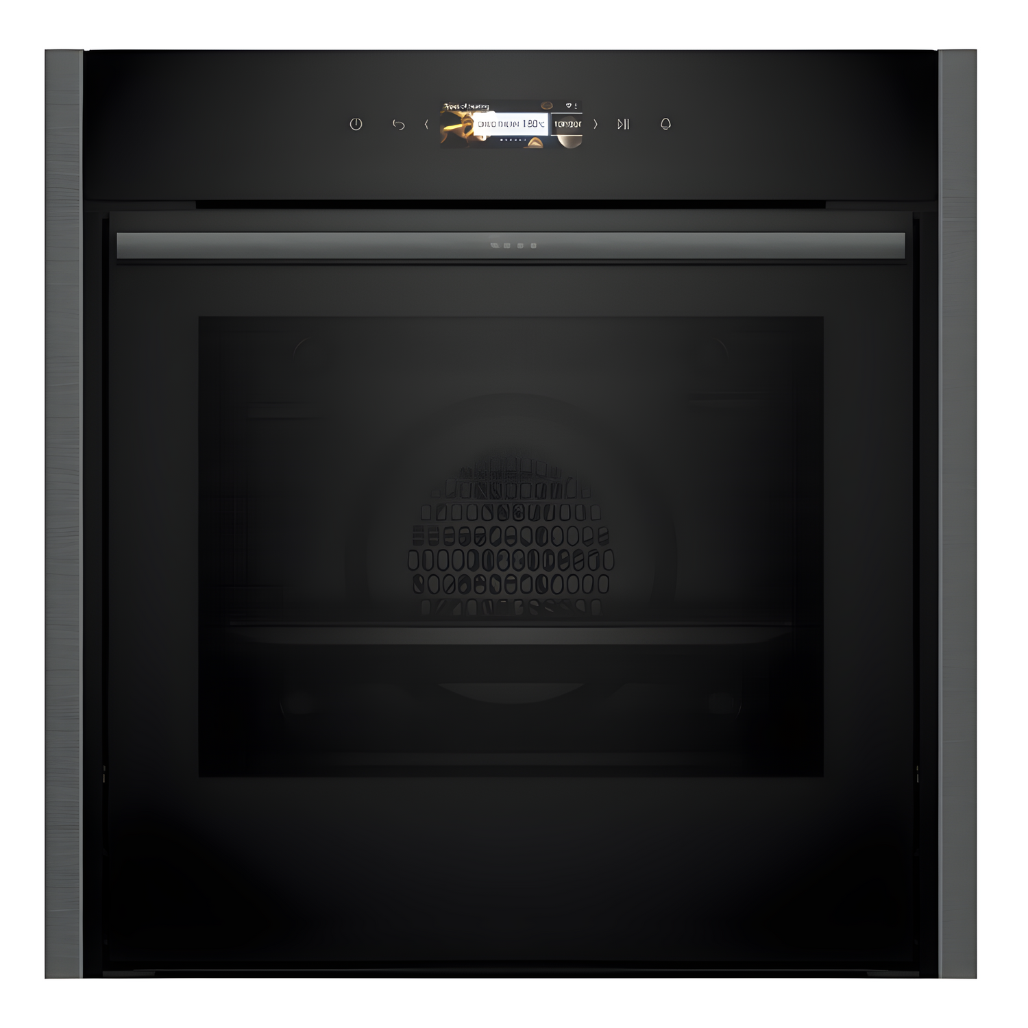 Neff B54CR71G0B - Slide and hide® N70 Series Graphite Built in Electric Single Oven - A+ energy