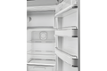 Smeg FAB28RSV6 - Grey 50's Style Freestanding Fridge - 270L Capacity - C Energy Rating