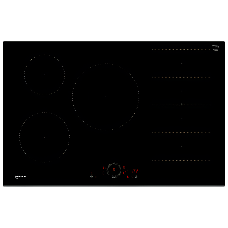 Neff T68FHV4L0 - Black 5 Zone Induction Hob