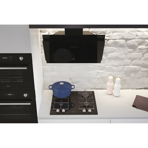Hoover HDG9DCH3B - Black 90cm Chimney Cooker Hood - 678 m³/h - A++ Energy