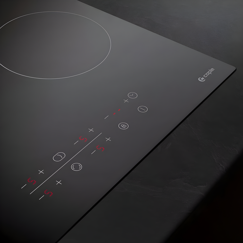 Caple C8242C - Black 77cm Ceramic Hob - Touch Control - 4 Zones