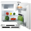 CDA FW254/2 - White Built-Under Fridge with Ice Box - 111L - E energy