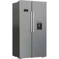 Hotpoint HPG2 6583W XP4UK - Silver American Fridge Freezer - 588L - E Energy Rating