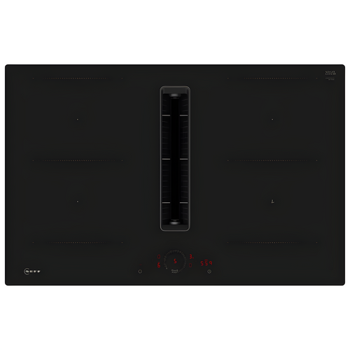 Neff V58PHQ4C0 - Black 4 Zone Venting Hob - B energy