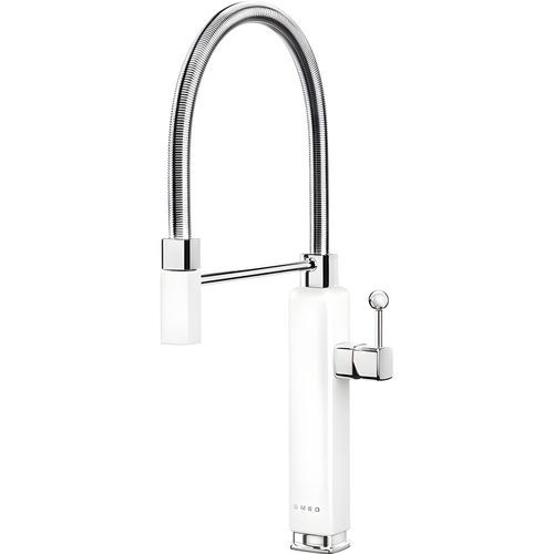 Smeg MDF50WH - White Tap - 360° Swivel Spout