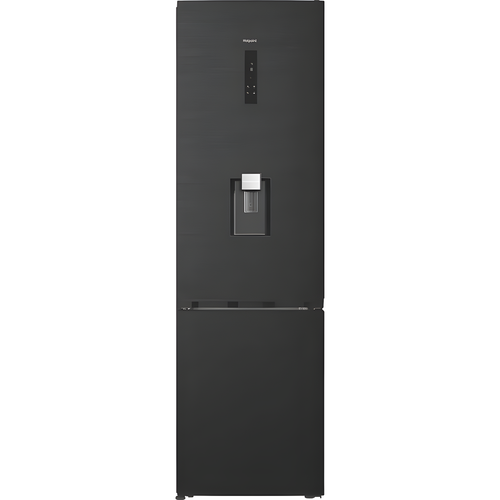 Hotpoint HPK 26411W XR4UK - Black Steel Fridge Freezer - E Energy