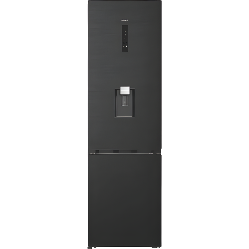 Hotpoint HPK 26411W XR4UK - Black Steel Fridge Freezer - E Energy