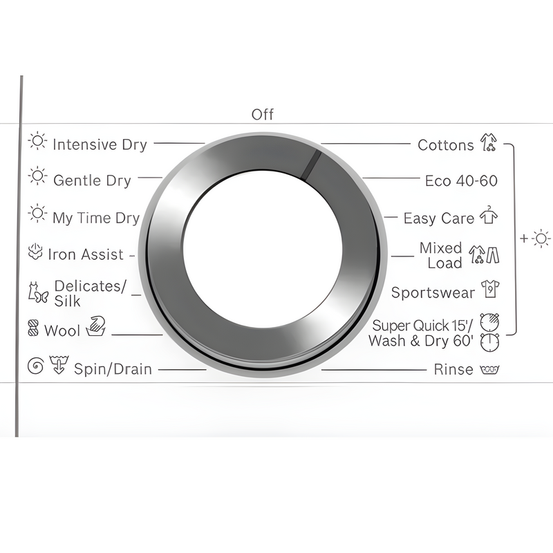 Bosch WNA144V9GB - White 9KG/5KG Washer Dryer - 1400 RPM - E energy