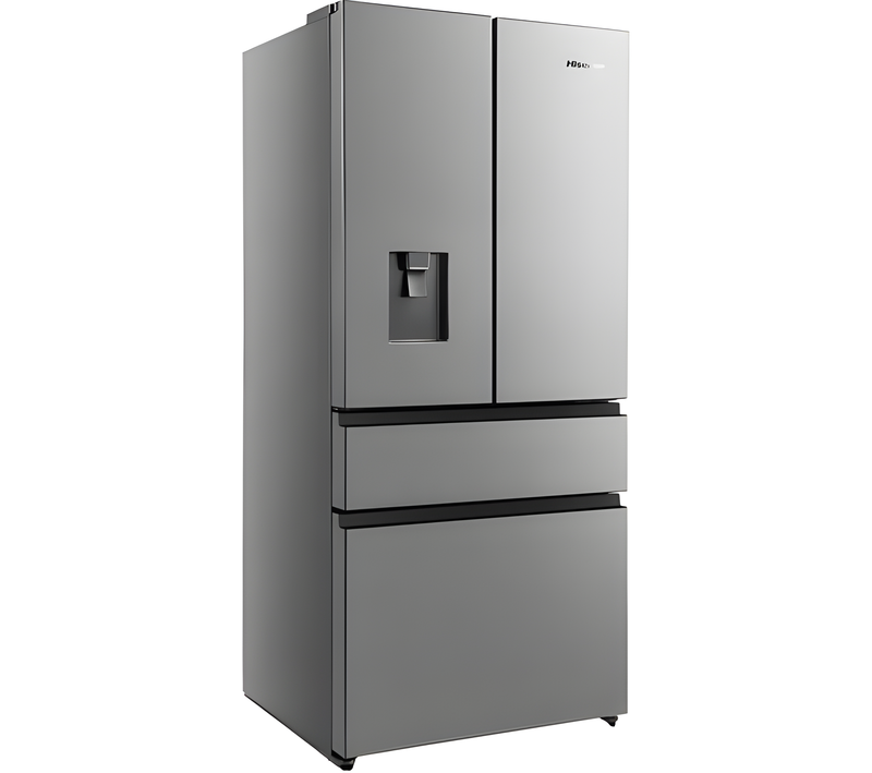 HISENSE RF540N4WIE - Stainless Steel American Fridge Freezer - 480L Capacity - E Energy Rating