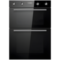 Statesman BDM373BL - Black Built in Electric Double Oven - B energy
