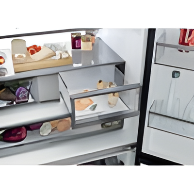 Haier HCW79F19EHSB - Stainless Steel American Fridge Freezer - 679L - E Rated