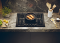 Haier HAVG75TBBP - Black 75cm Gas Hob - 5 Cooking Zones
