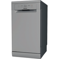 Hotpoint HP2FE10CS90SUK - Silver 10 Place Setting Slimline Dishwasher - 49dB - E Energy Rating