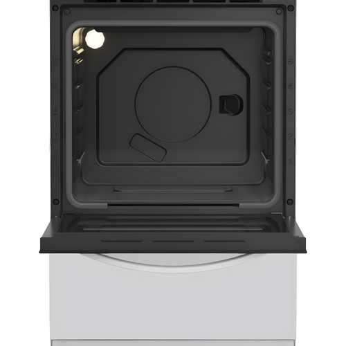 Indesit I5E3KMW - White Electric Cooker - 60L Single Oven - A Energy Rating