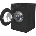 Hotpoint HB123WBCAREUK - Black 12KG Washing Machine - 1400 RPM - A energy