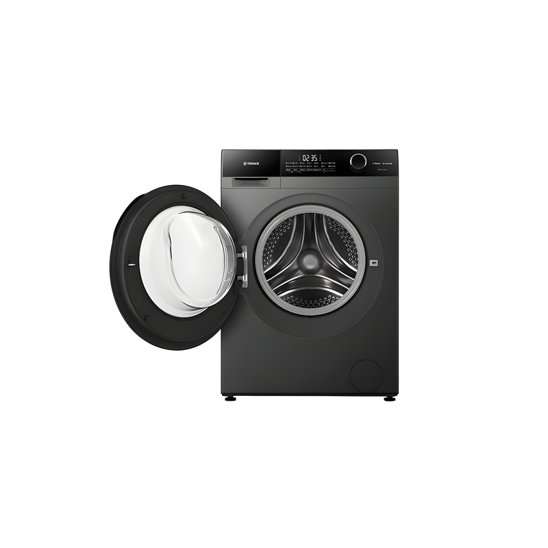 Teknix TK5W1214HS - Titanium 12KG Washing Machine - 1400 RPM - A energy