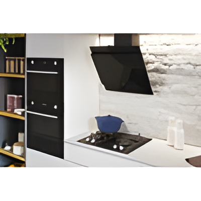 Hoover HDG6DCH3B - Black 60cm Chimney Cooker Hood - 489 m³/h - A++ Rated