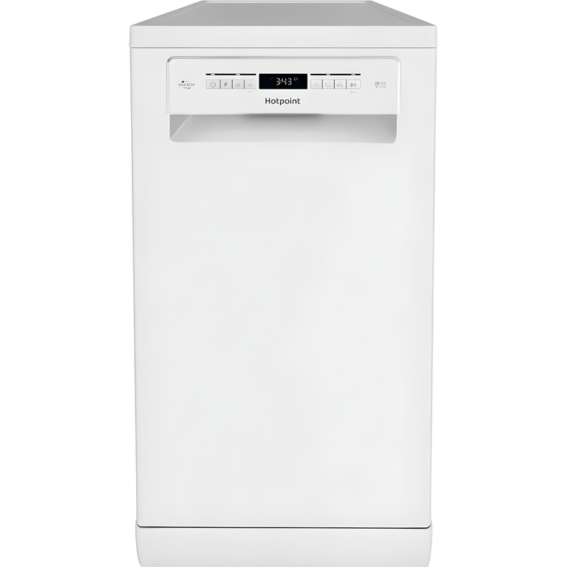 Hotpoint HSFO 3T223 W UK N - White Freestanding Dishwasher - E energy