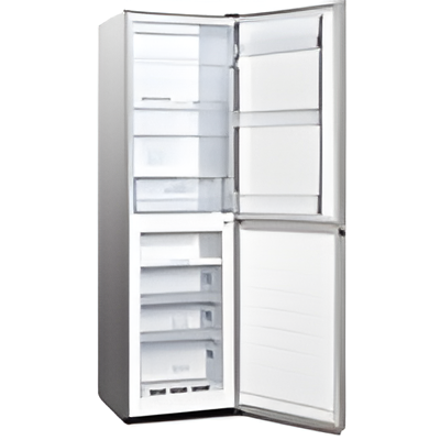 Hisense RB327N4BCE - Stainless Steel Fridge Freezer - 256L Total No Frost - E Rated