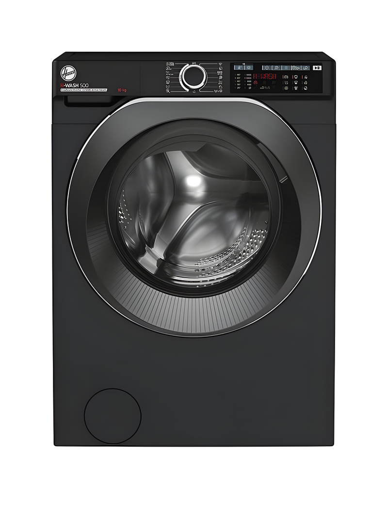 Hoover HW 410AMBCB/1-80 - Black 10KG Washing Machine - 1400 RPM - A energy