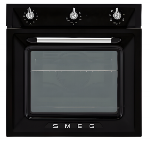 Smeg SF6905N1 - Black Built in Electric Single Oven - A energy