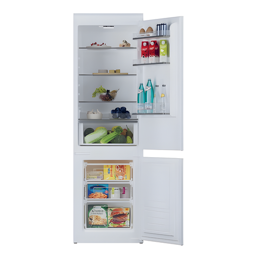 Hoover HOBBML18EK - White Integrated Fridge Freezer - 250L - E Energy Rating