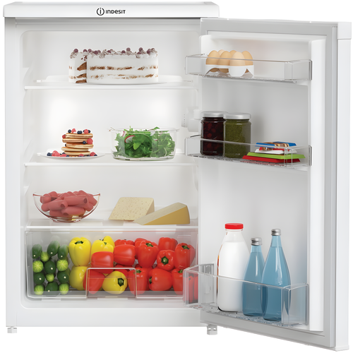 Indesit I55R1 112W UK - White Under Counter Larder Fridge - 128L - E energy