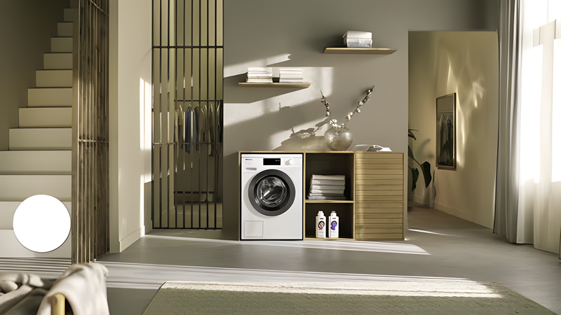 Miele WEB365 WCS PWash&8kg - Lotus White 8KG Washing Machine - 1400 RPM - A Energy