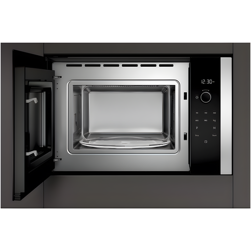 Neff HLAWD53N0B - Stainless steel Built in Electric Microwave - Hydrolytic cleaning